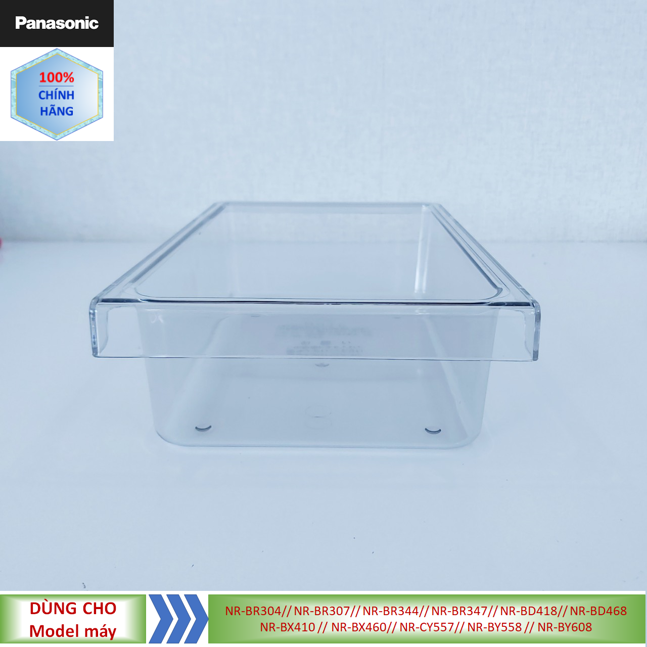 Phụ kiện khay đựng đá tủ lạnh panasonic model nr-br304// nr-br307// nr-br344// nr-br347// nr-bd418// nr-bd468