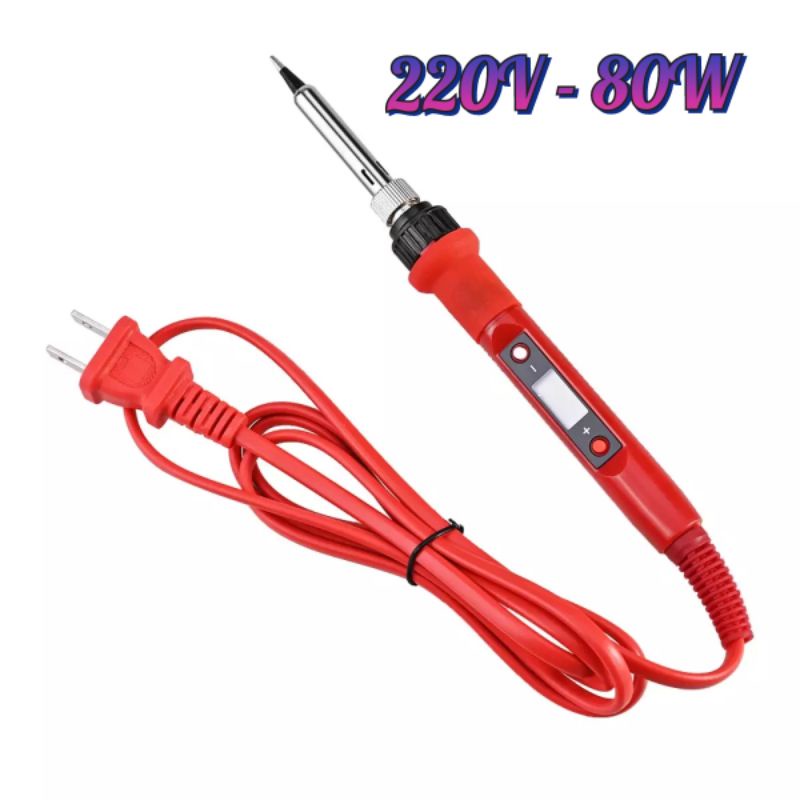 Mỏ hàn chỉnh nhiệt độ 480°c màn hình lcd 80w