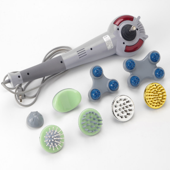 Máy mát xa King massage 8 đầu TK-899 - Máy massage nhiều đầu thay thế giúp hết mỏi lưng vai - Máy massage đa chức năng cầm tay