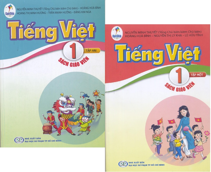 [HCM]Sách Giáo Viên - Tiếng Việt Lớp 1 (Tập 1 + Tập 2) - Bộ Sách Cánh Diều