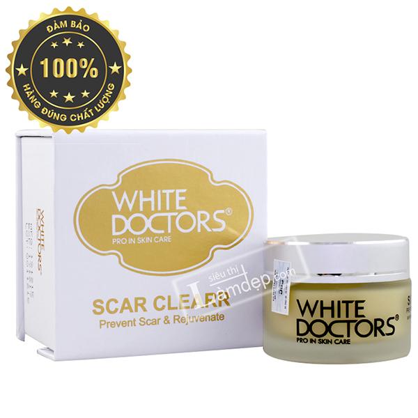 [HCM]Kem Loại Bỏ Sẹo Rỗ Làm Mịn Da White Doctors Scar Clearr