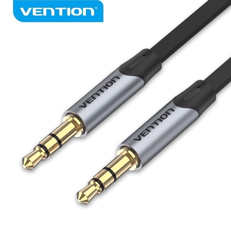 Dây nối phone 2 đầu 3.5 mm cao cấp vention dây dẹt mềm 1,5m