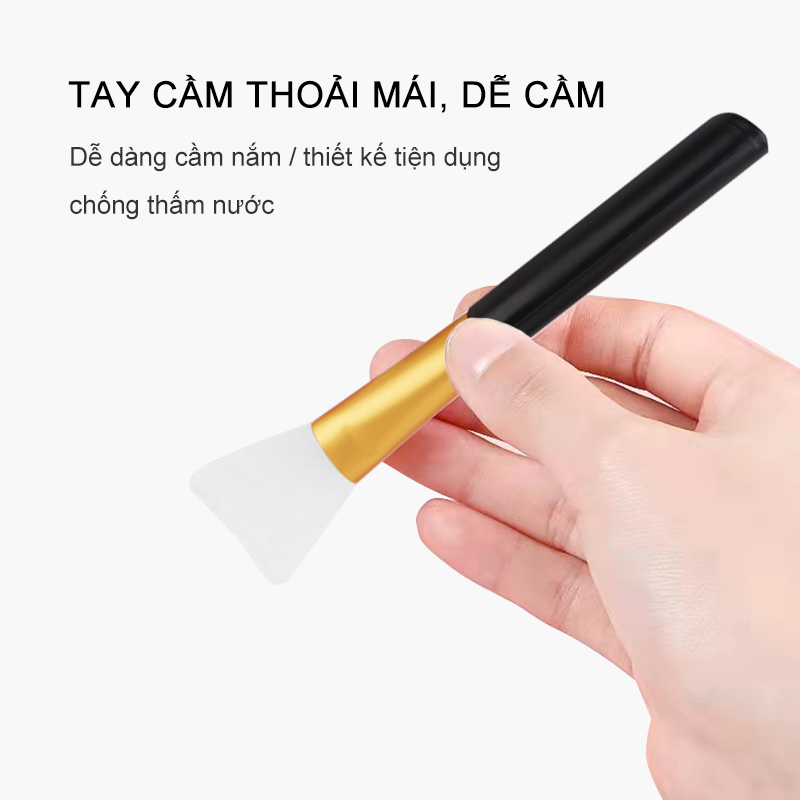 Bàn chải mặt nạ silicon thanh dài,Bàn chải chăm sóc da