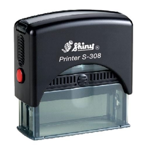 Dấu tên 01 dòng dài shiny s308 10 x 45mm