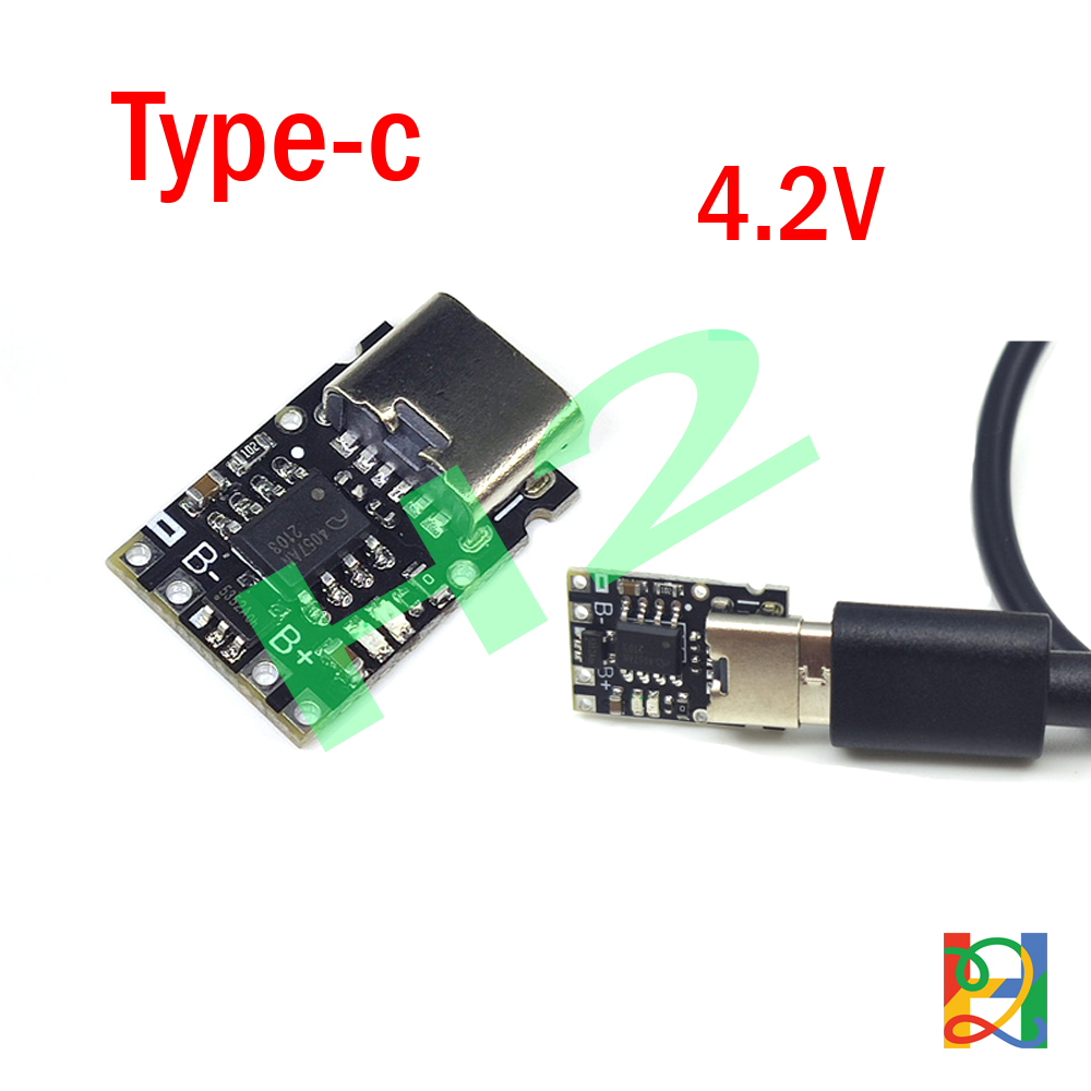 Mạch sạc pin siêu mini lithium - li-ion - 18650 tp4057 có bảo vệ pin cổng usb type-c