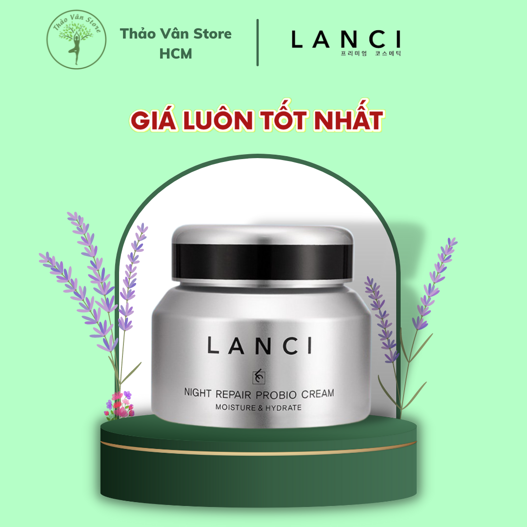 Kem dưỡng trắng phục hồi da lanci - kem đêm