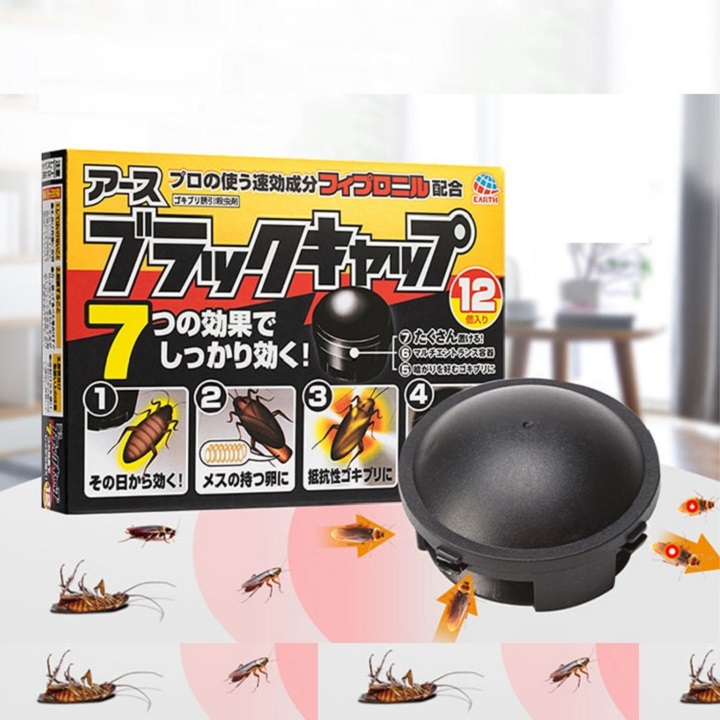 HỘP 12 VIÊN DIỆT GIÁN NHẬT BẢN - THUỐC DIỆT GIÁN AN TOÀN THÂN THIỆT VỚI MÔI TRƯỜNG