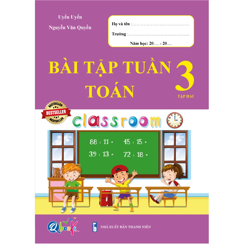 Sách - bài tập tuần toán 3 - tập 2