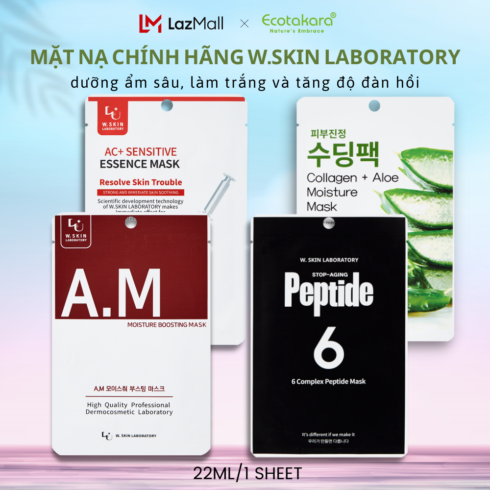 Mặt nạ dưỡng ẩm sâu cho da w.skin laboratory