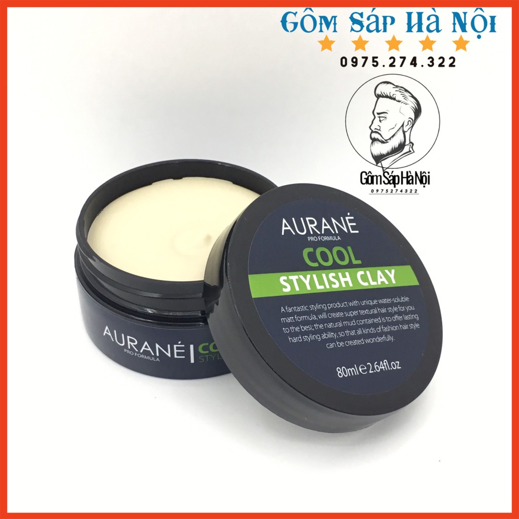 Sáp vuốt tóc Aurane Cool Stylish Clay - 80ml