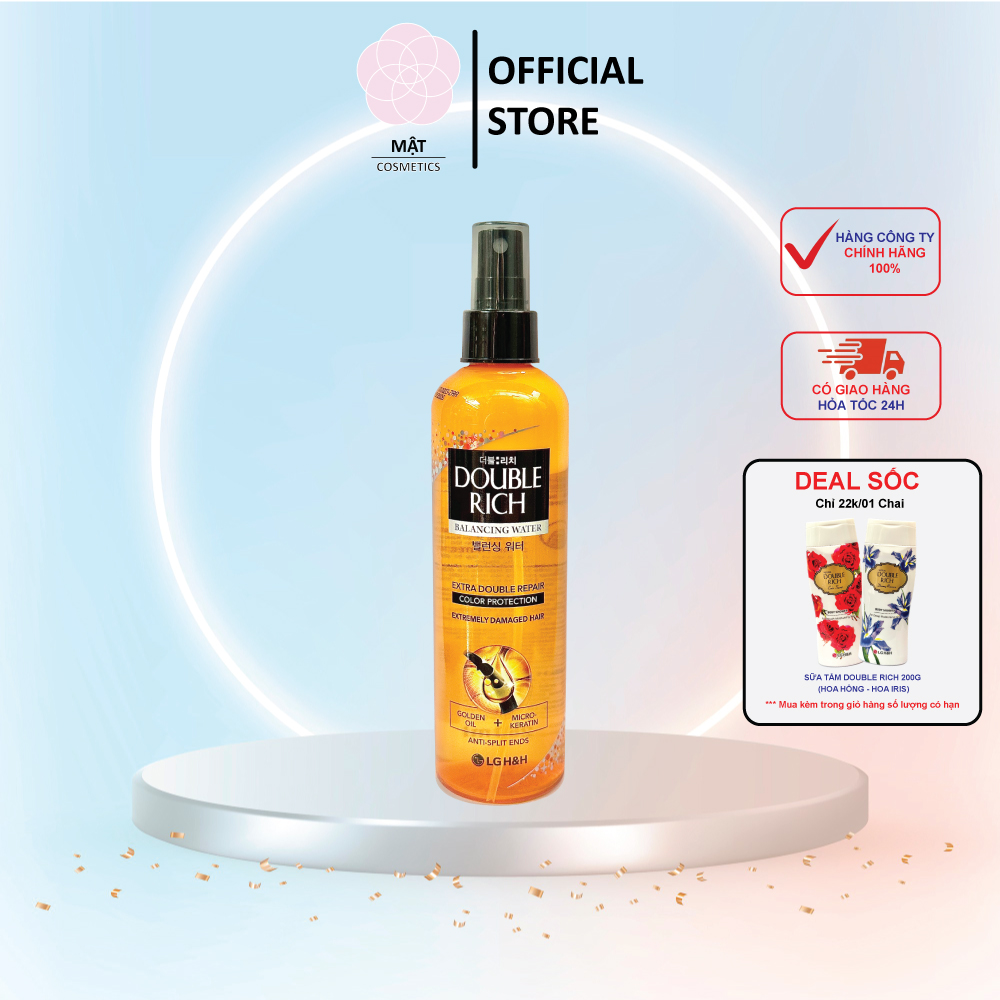 Nước dưỡng tóc Double Rich chăm sóc chuyên sâu dành cho tóc nhuộm 250ml