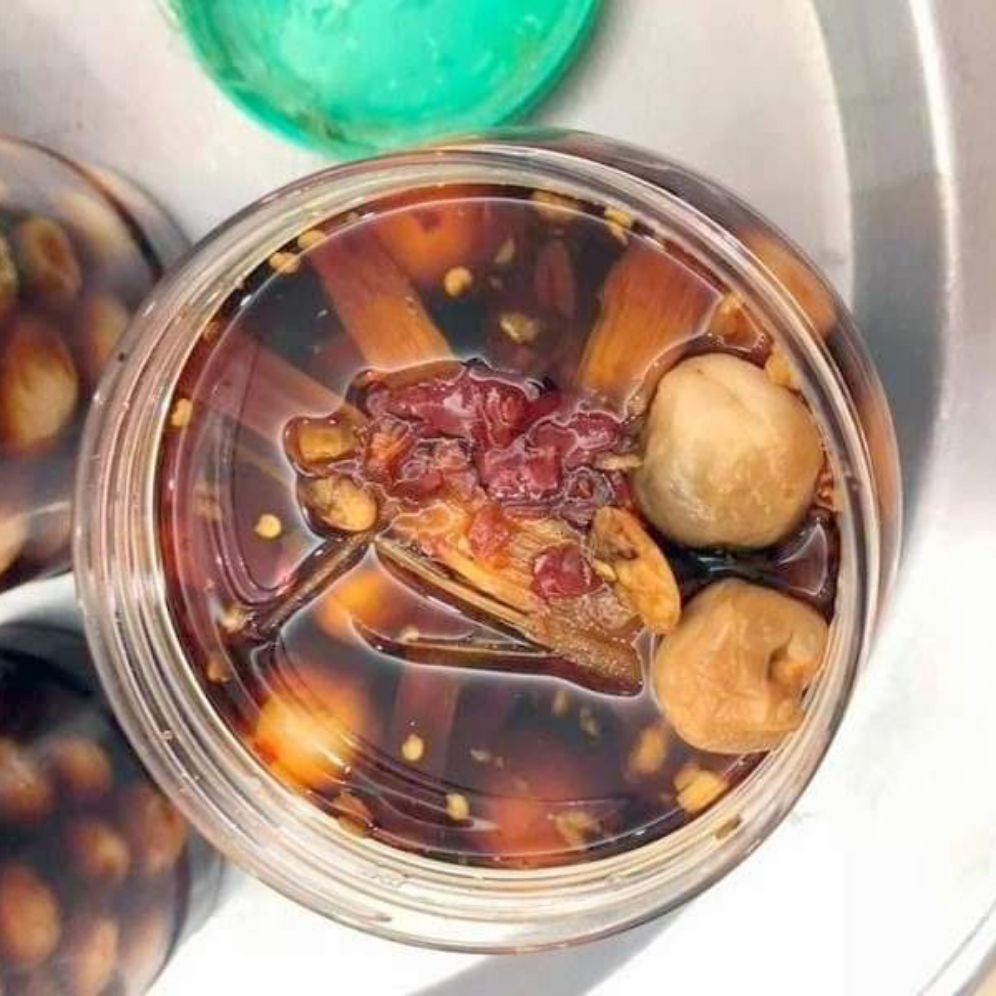 Cà teo ngâm mắm xứ nghệ siêu ngon