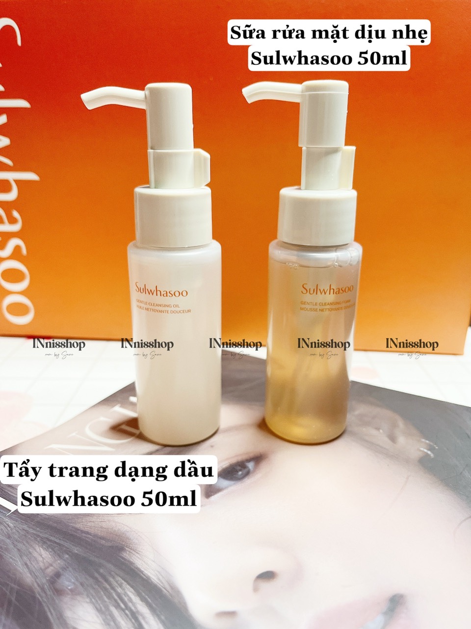Sữa rửa mặt sulwhasoo gentle cleansing foam dịu nhẹ 50ml