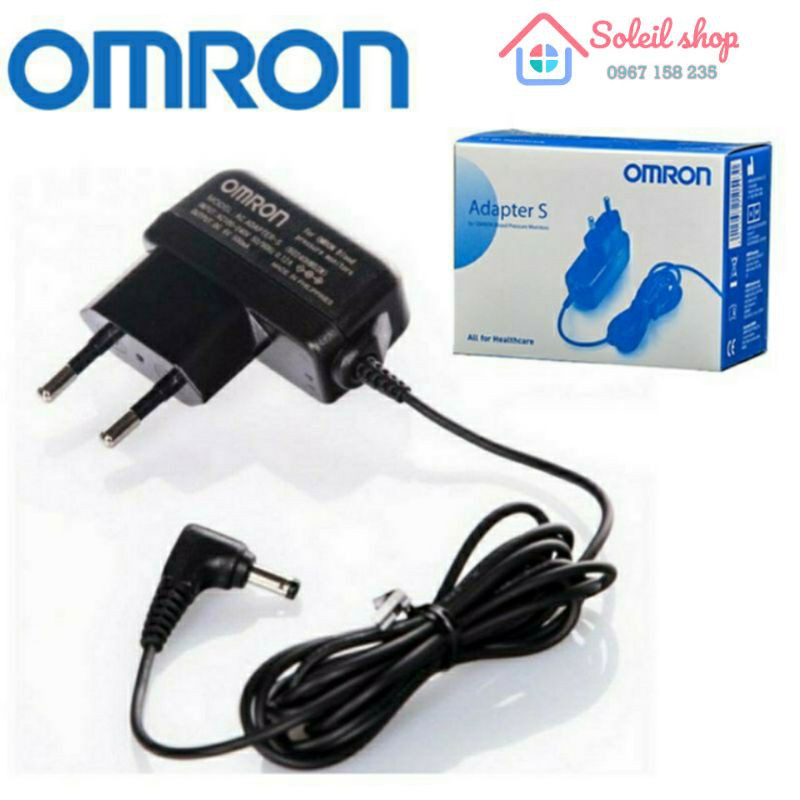 Bộ adapter dây sạc omron, đổi ngồn điện cho máy đo huyết áp omron , sạc máy huyết áp omron dùng được cho tất cả dòng máy omron chính hãng - loki care