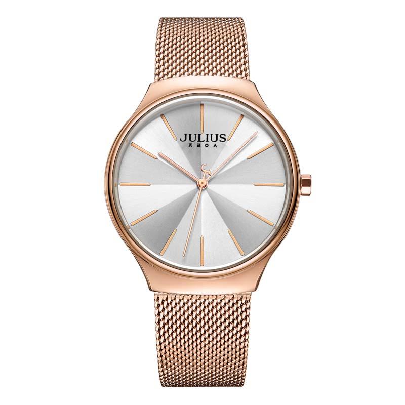 Đồng hồ nữ julius hàn quốc ja-1199 lăng kính 3d dây thép