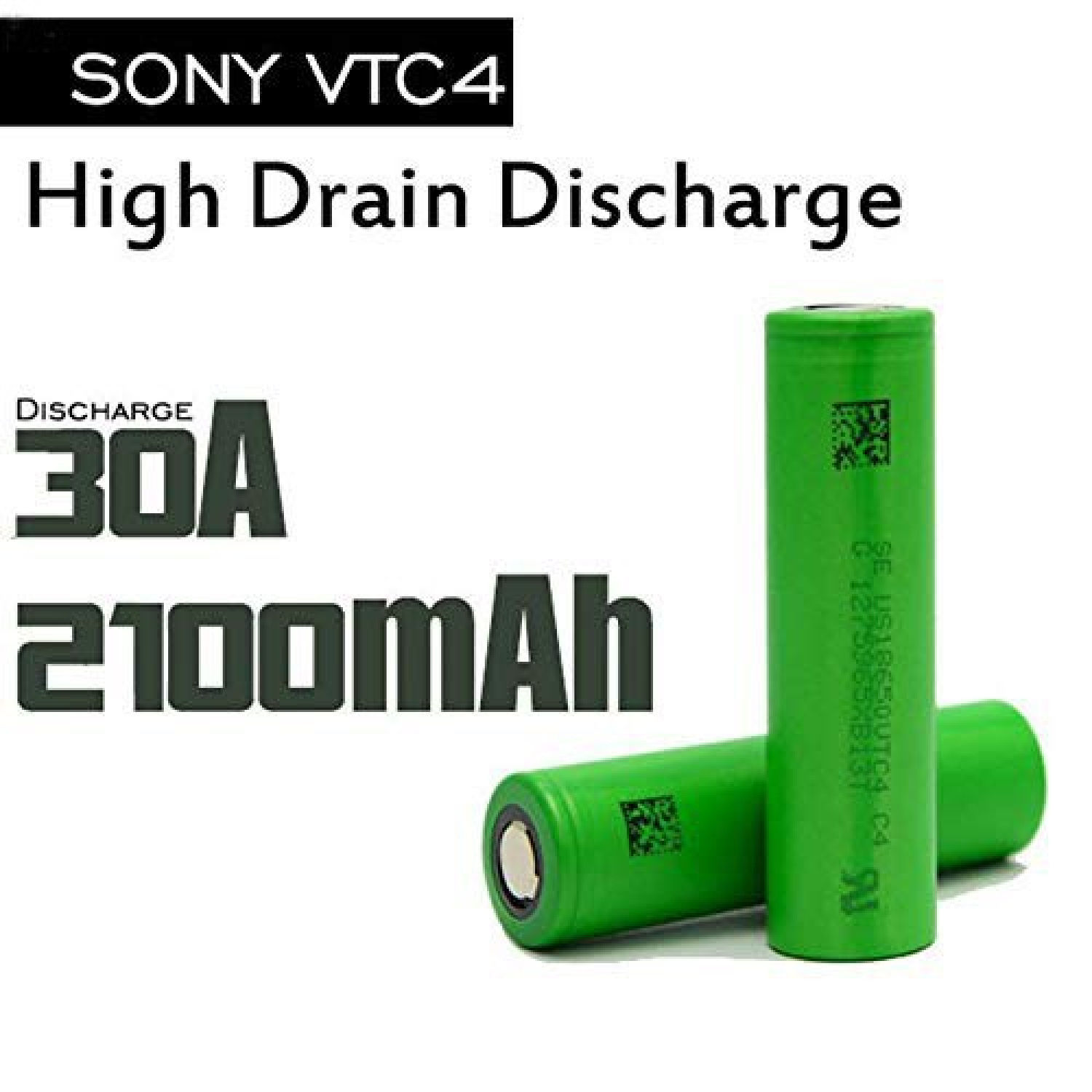 Cell pin Sony VTC4 18650 xả 30A nội trở 12 hàng mới chính hãng cam kết không tháo khối