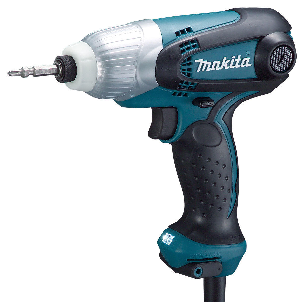 Máy vặn vít cầm tay điện có đèn laser 230w makita td0101f td0101 - chính hãng