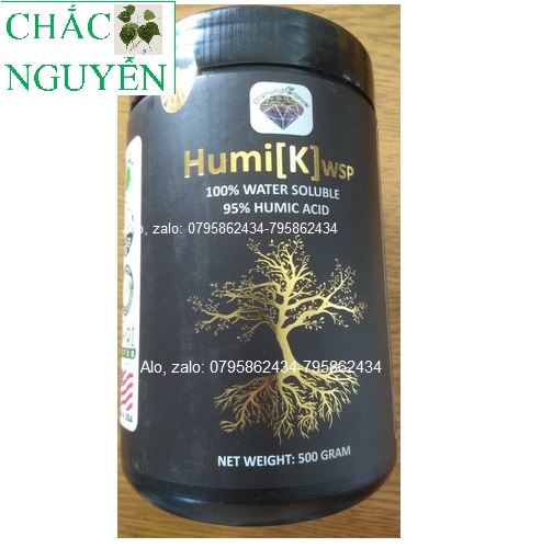 Phân bón sinh học HUMI [K] wsp - 95% HUMIC ACID
