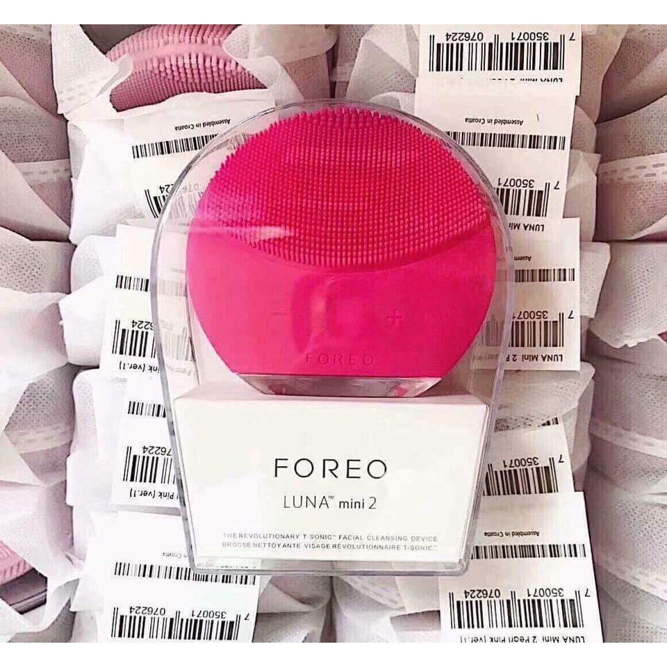 [ SIÊU HOT 2020 - SĂN DEAL GIẢM 50 % ]  Foreo Luna Mini 2 chính hãng Cọ rửa mặt, Tẩy da chết nhẹ nhàng , hỗ trợ bảo hành đủ cho mọi loại da , LỖI 1 ĐỔI 1 MIỄN PHÍ