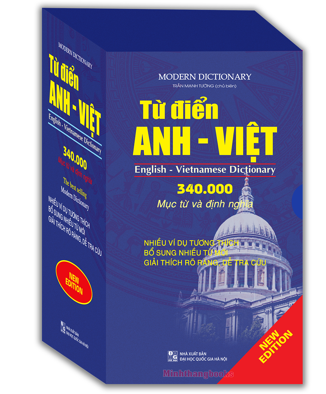 Từ Điển Anh - Việt 340.000 Mục Từ Và Định Nghĩa (Bìa Mềm)