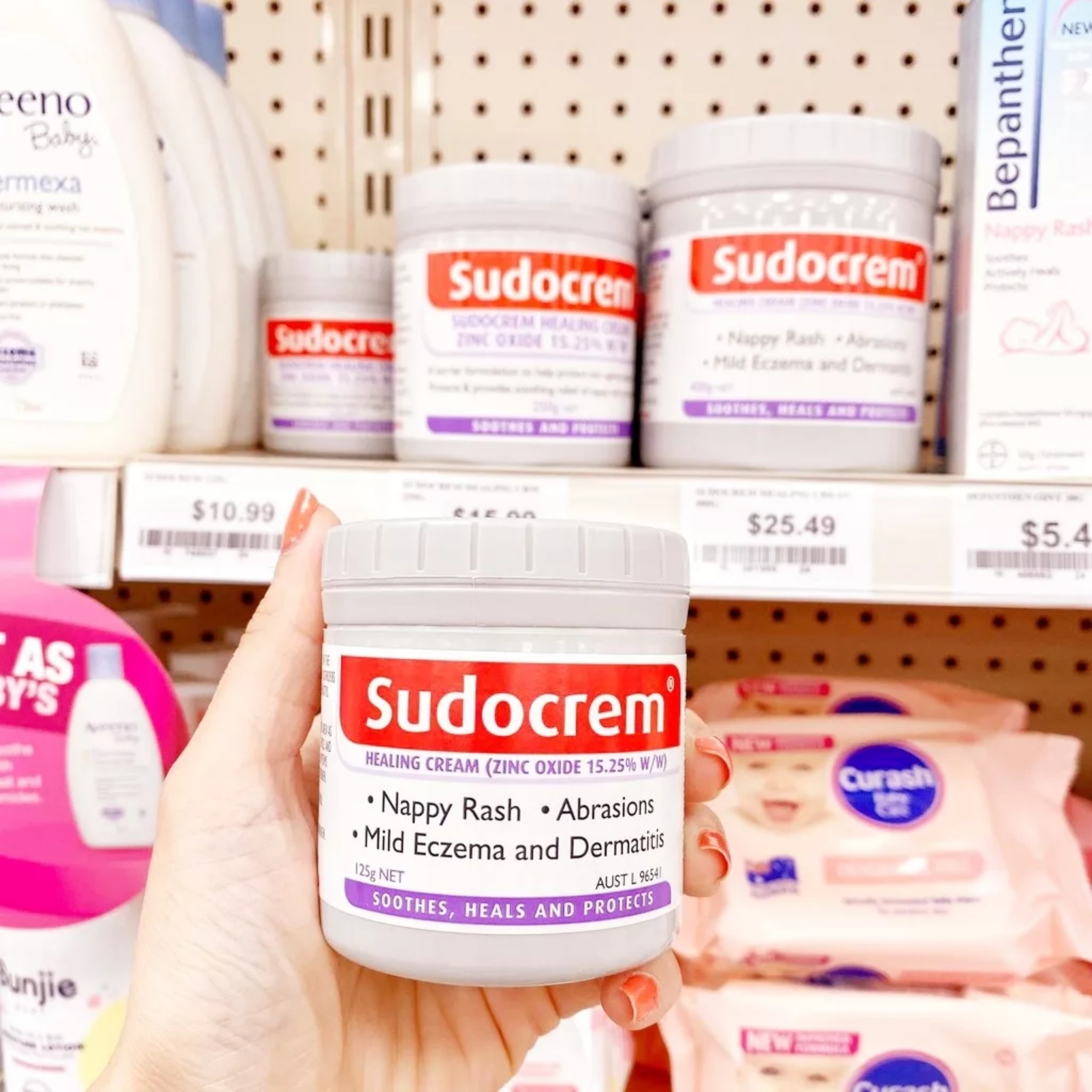 Kem chống hăm tã đa năng Sudocrem Healing Cream của Úc 125g