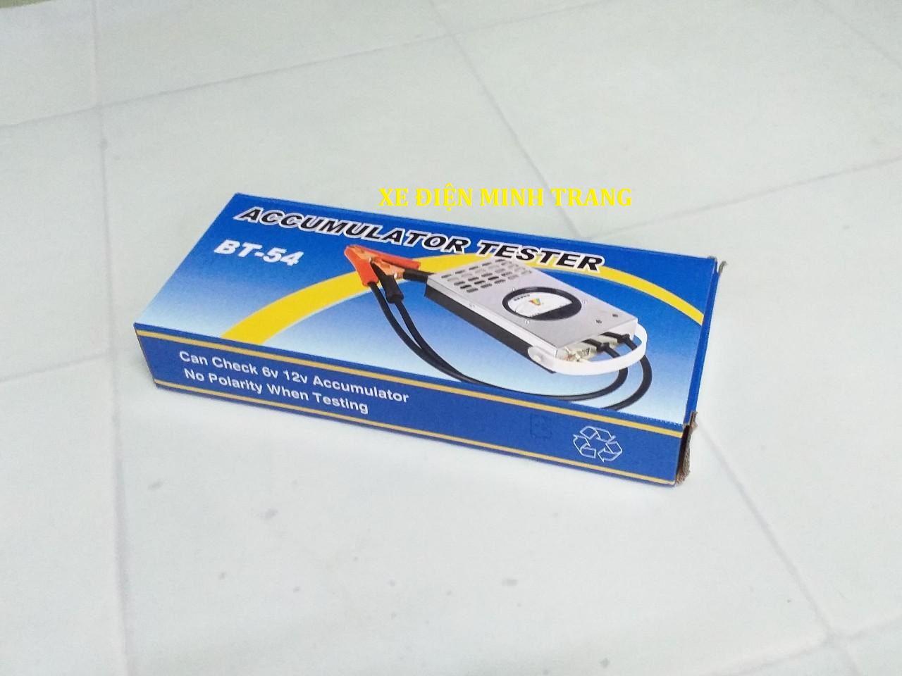 Đồng Hồ Test Bình Xe Điện- Đồng Hồ Đo Bình Acquy XE ĐIỆN MINH TRANG