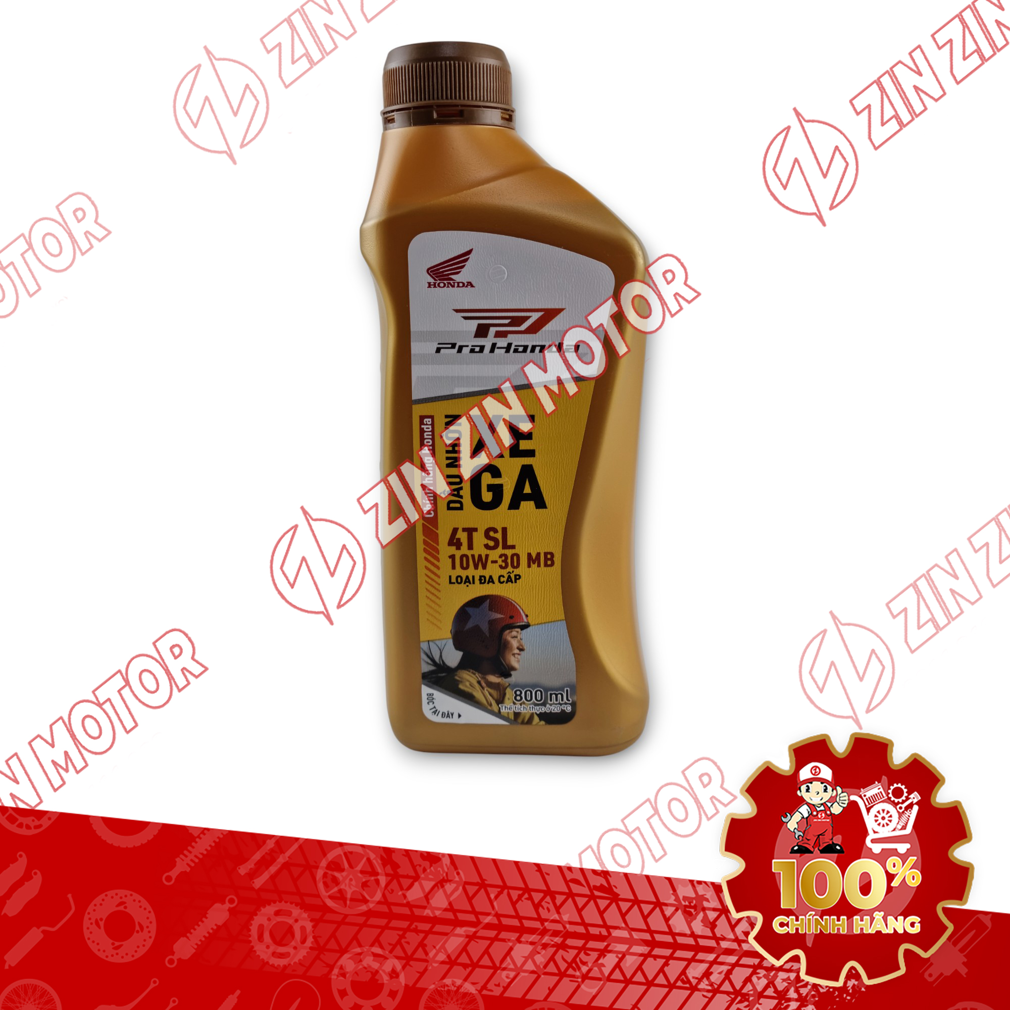 Dầu Nhớt 4T 10W30 Dùng Cho Xe Tay Ga 800ml 08232-2MB-K8L11 Chính Hãng - ZZM
