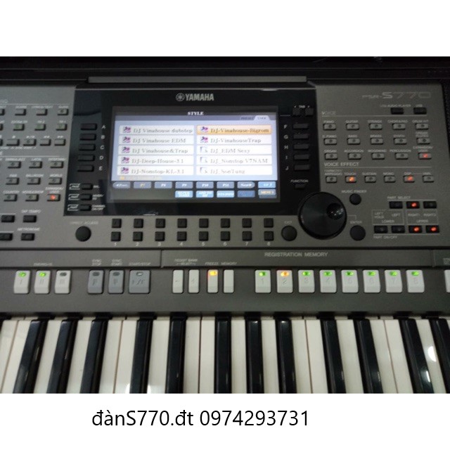 Đàn yamaha psr S770 đàn đẹp giá tốt
