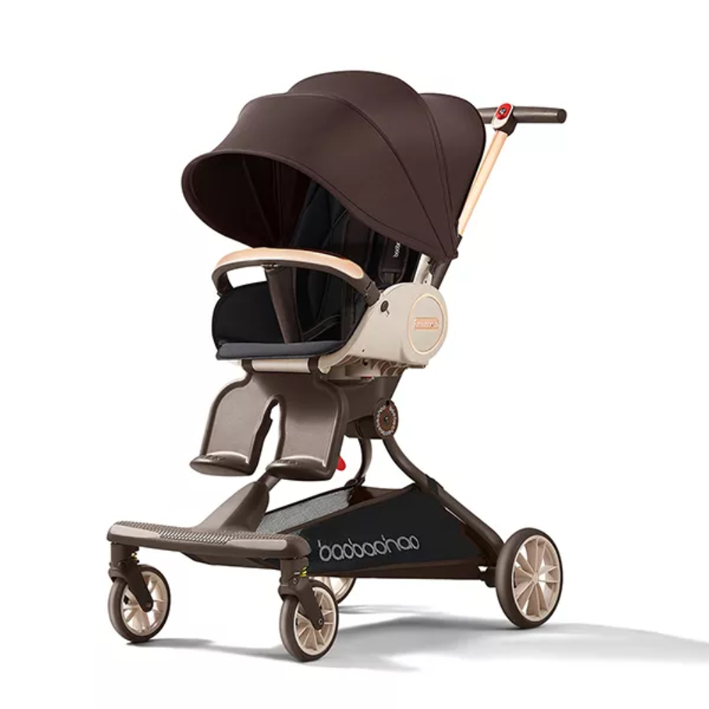 Xe Đẩy Du Lịch Gấp Gọn Đảo Chiều Cao Cấp Baobaohao V9 Cho Bé