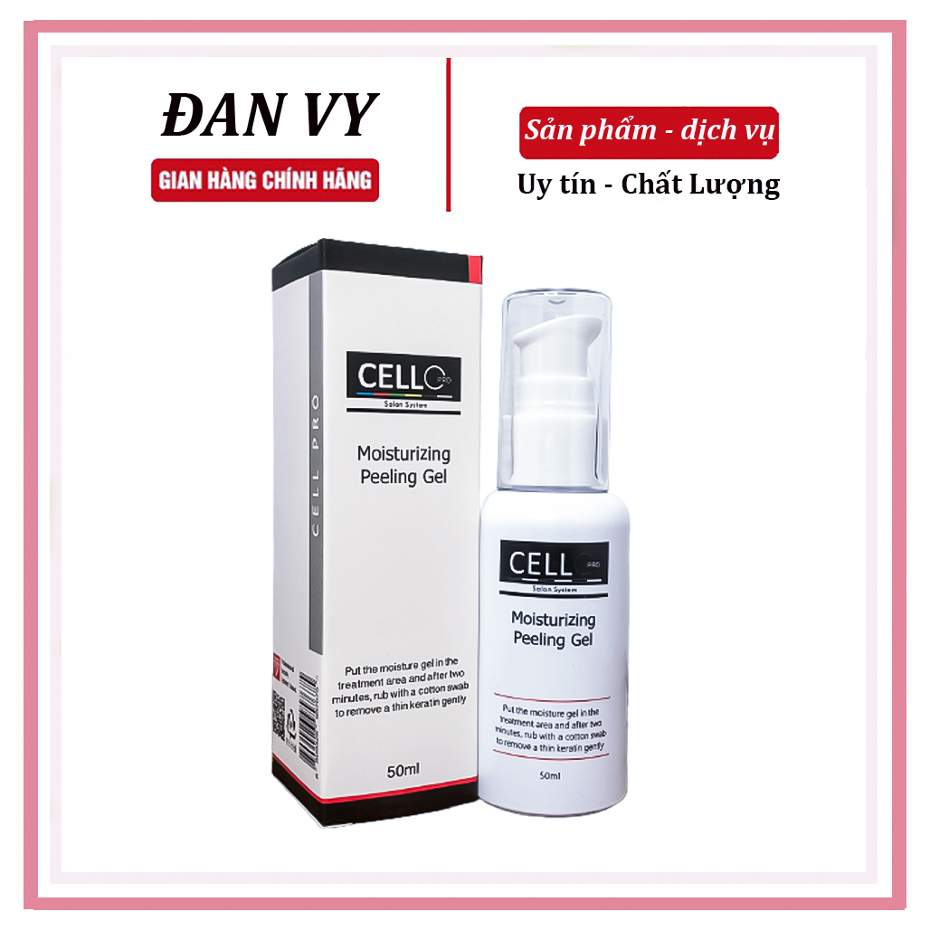 Tẩy tế bào chết môi Cello Hàn Quốc làm mềm môi, gel tẩy da chết môi phun xăm lọ 50ml