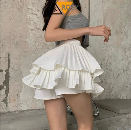 Váy xếp tầng