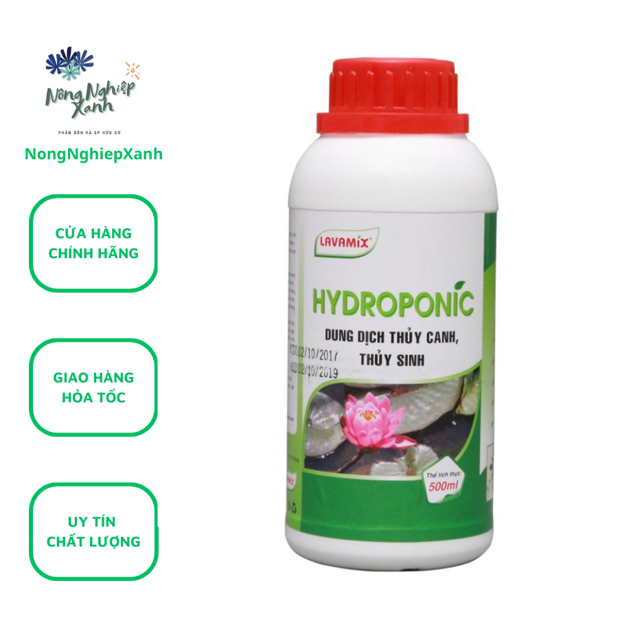 Dung Dịch Thủy Canh HYDROPONIC Lavamix 500ml thuy canh trong rau