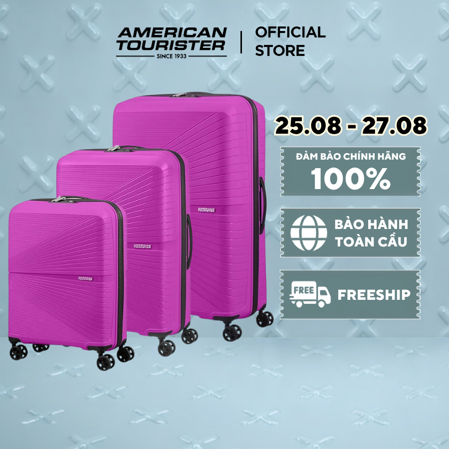 Combo 3 size Vali Airconic cùng màu - American Tourister