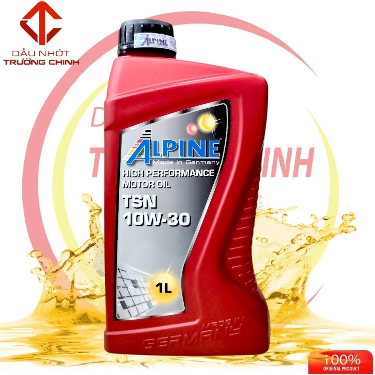 Nhớt Alpine TSN 10W-30 1L Nhập Khẩu Đức Cho Xe ga, ô tô