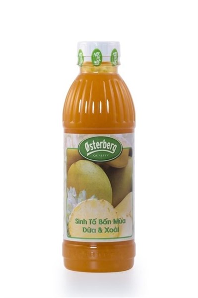 Sinh tố osterberg dứa & xoài 1l
