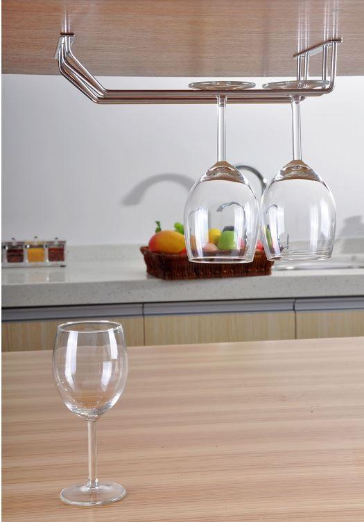 Giá Treo Ly Rượu Vang Inox 304 trang trí quầy bar nhà bạn  - 45cm