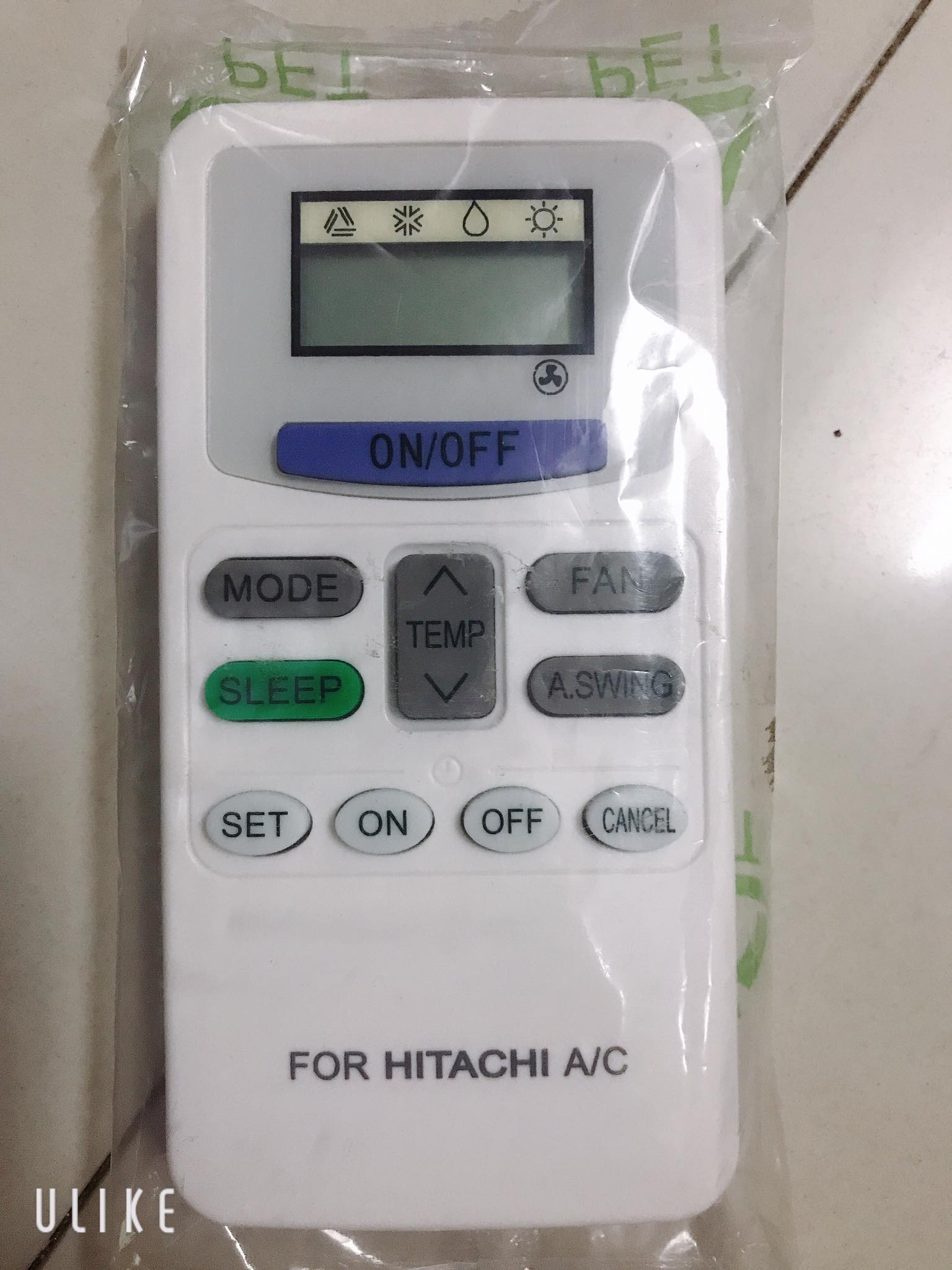 Remote điều khiển máy lạnh hitachi
