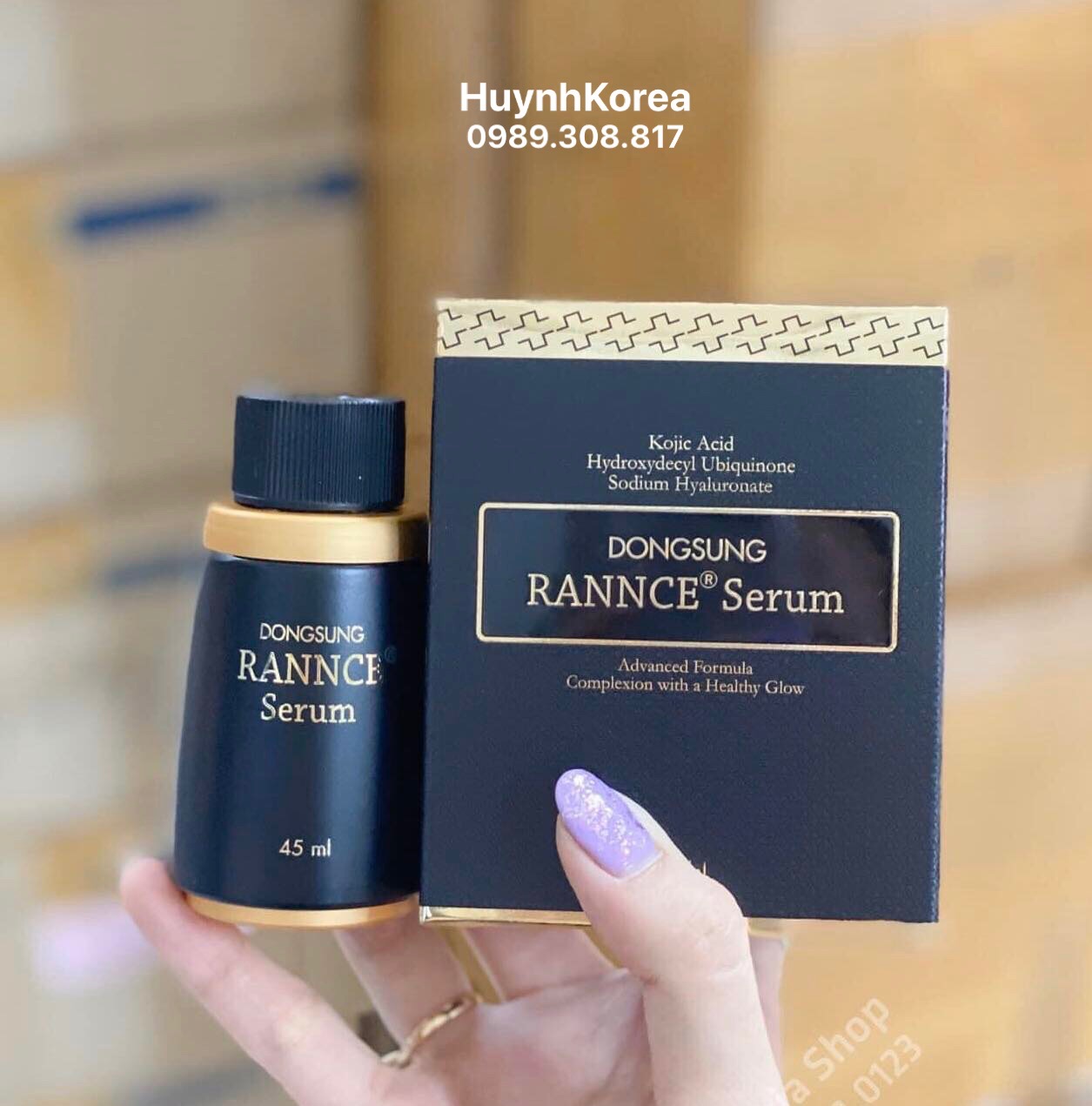 Serum mờ nám trắng da Dongsung 35 ml Hàn Quốc