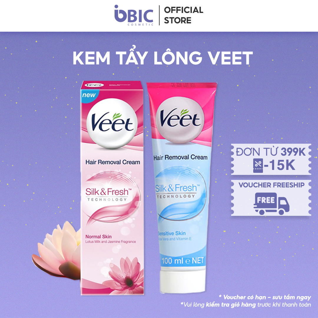 Kem tẩy lông Veet hiệu quả an toàn hiêu quả, không gây đau rát phù hợp với mọi loại da dễ dàng sử dụng có kèm hướng dẫn KTL-1