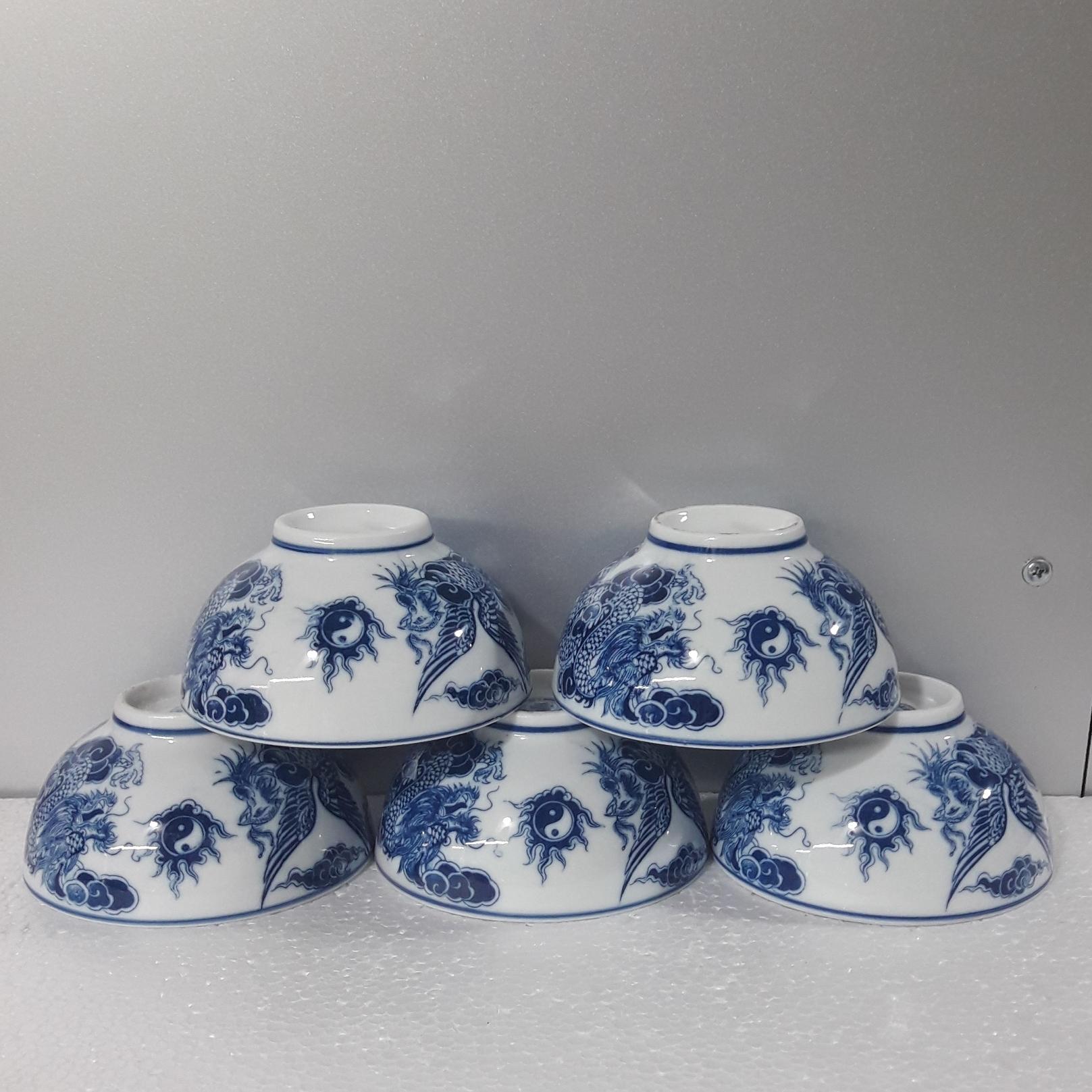 Bộ 10 bát ăn cơm bát tràng