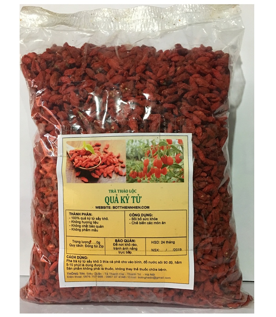 500g Quả Kỷ Tử sấy khô   -  Có Tặng Quà