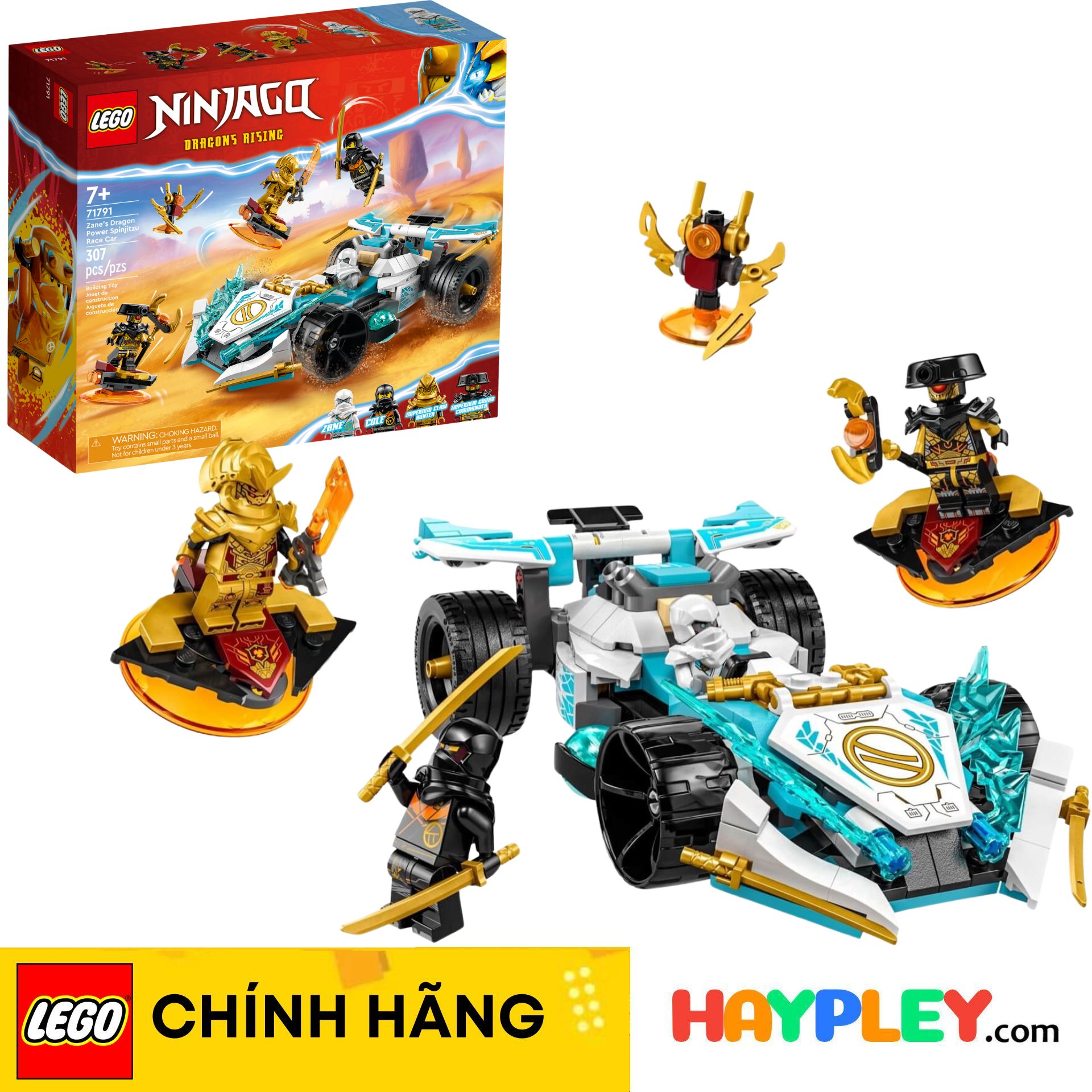 Lego ninjago 71791 chiến xe năng lượng rồng của zane