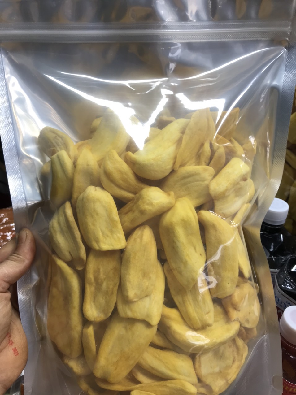 500 gram mít sấy nguyên cánh loại 1