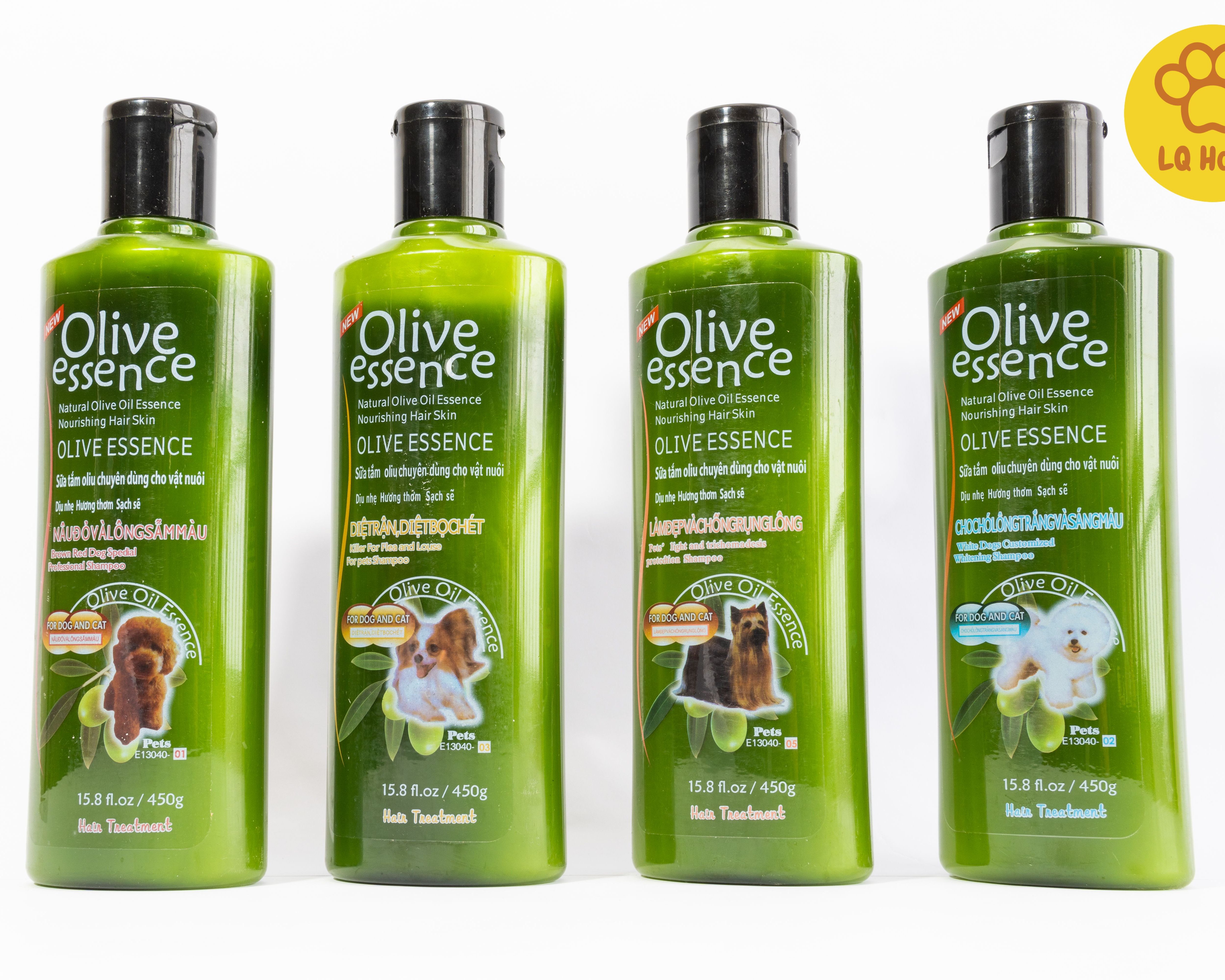 Sữa tắm Olive Essence cho thú cưng- Lọ 450g