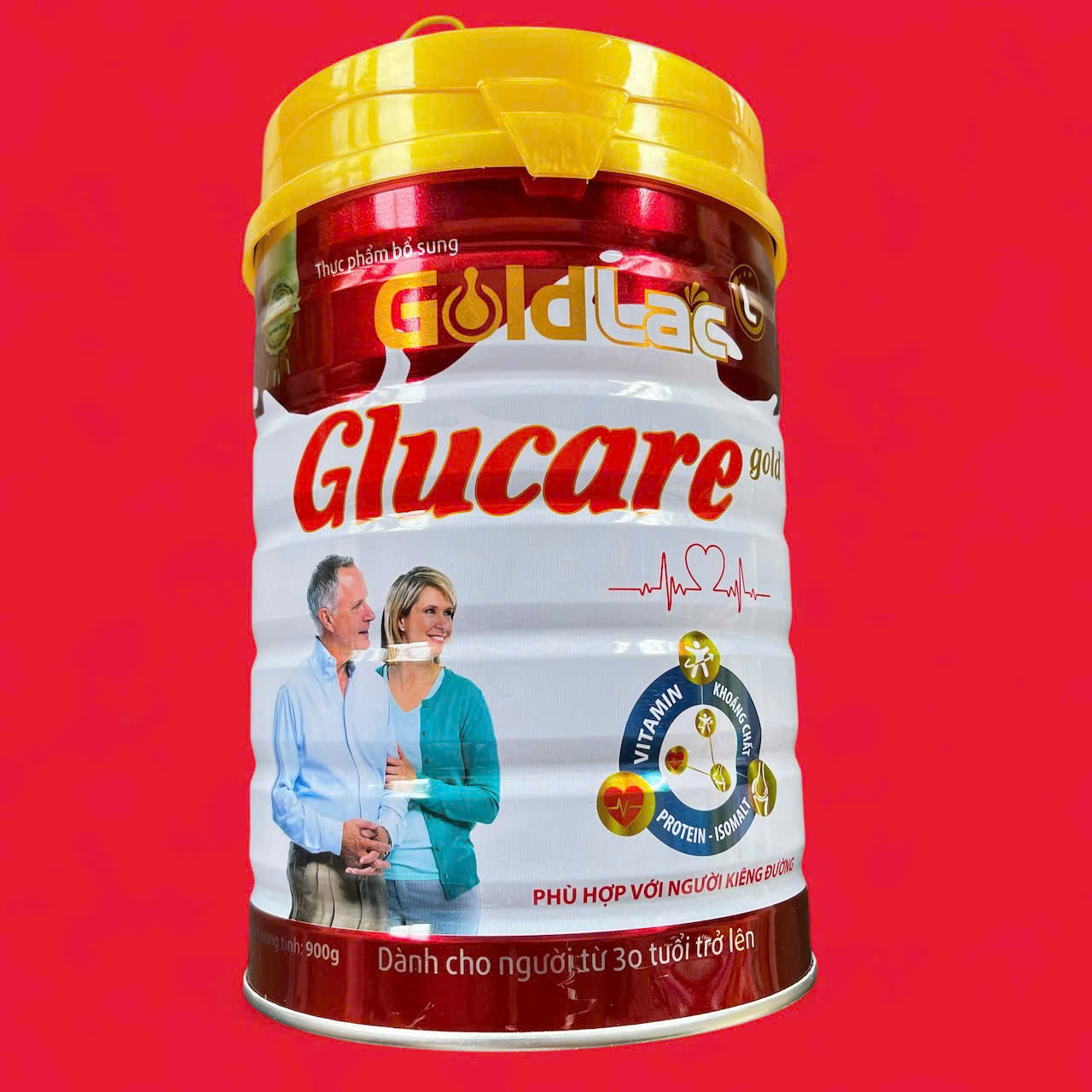 Sữa dinh dưỡng dành cho người tiểu đường Glucare Gold 900G - Sữa cho người tiểu đường Glucare Goldlac