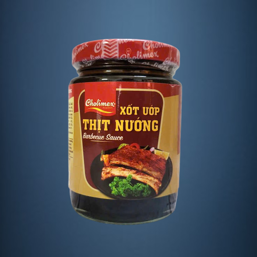 CHOLIMEX - Lọ TT 200g - XỐT ƯỚP THỊT NƯỚNG Barbecue Sauce