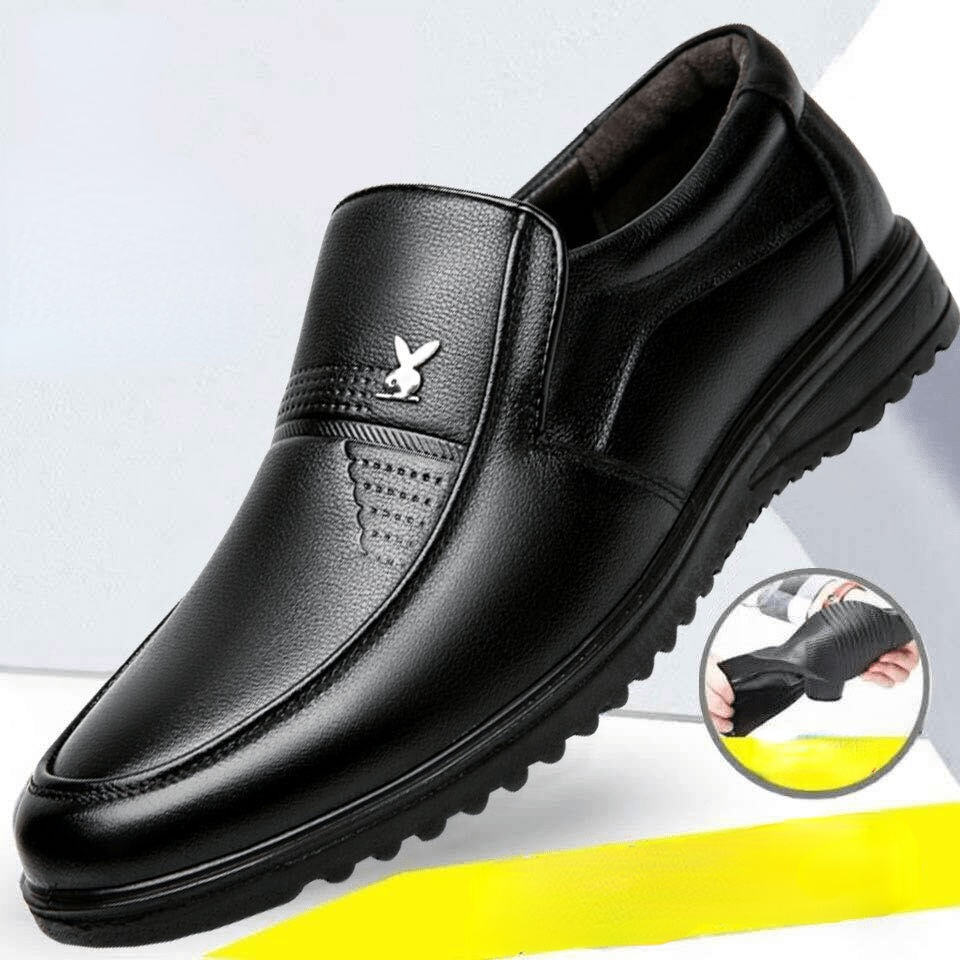 ViVi shoes Store 【Free Shipping Miễn phí vận chuyển】giay nam đẹp nhất 2023 Hàn Quốc của xu hướng giày công sở đế mềm chống trượt cho người trung niên và người cao tuổi giày tây nam