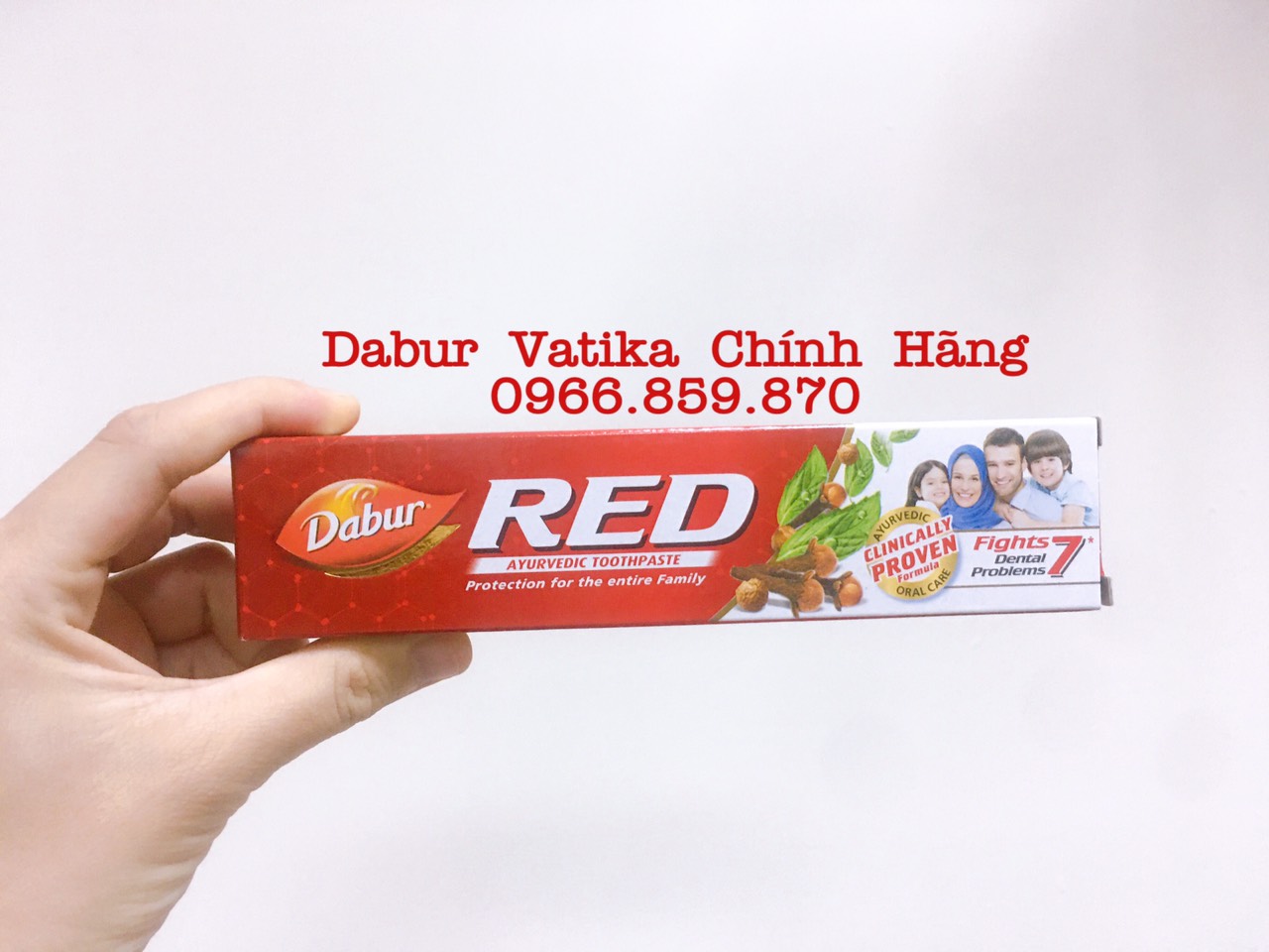 Kem đánh răng dabur red 100g/200g