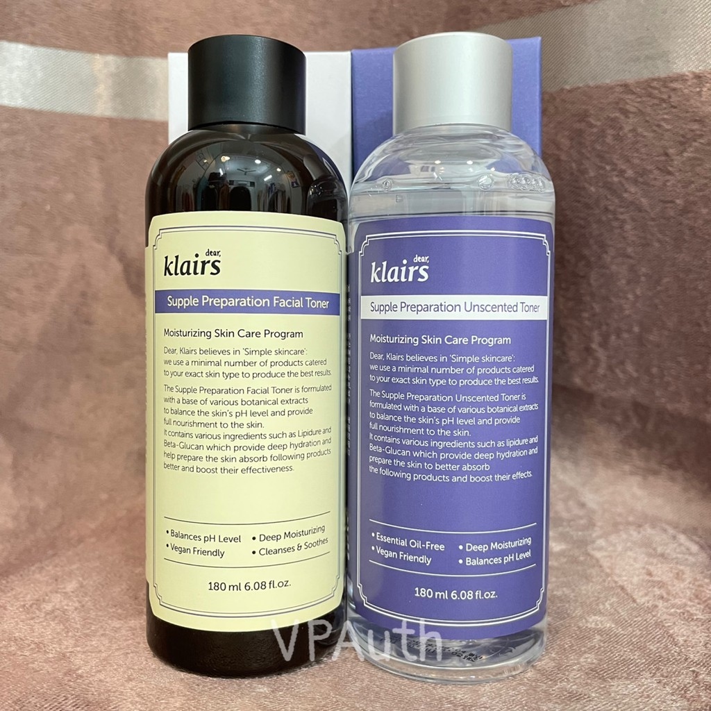 Nước hoa hồng klairs supple preparation toner 180ml