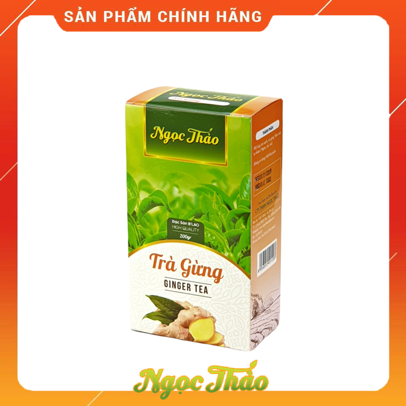 Hộp Trà Gừng 200 gr - Ngọc Thảo